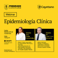 Webinar: Epidemiología Clínica