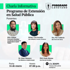 Programa de Extensión en Salud Pública