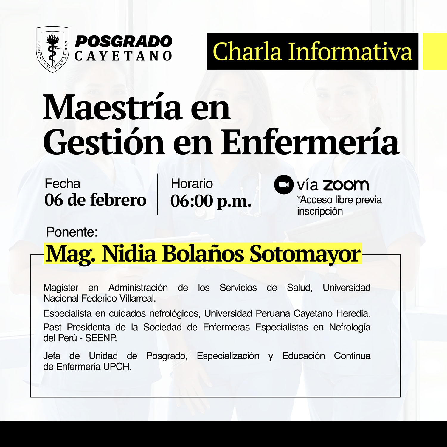 Charla Inf Maestría en Enfer