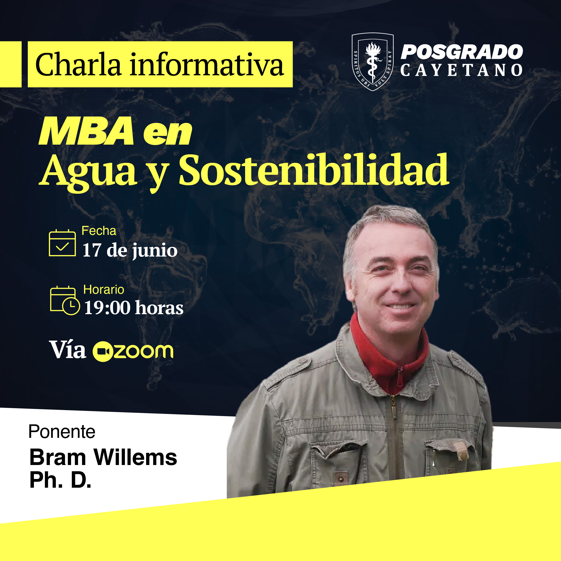 Charla Informativa: MBA en Agua y Sostenibilidad