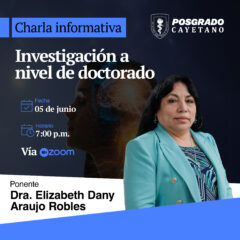 Charla informativa del Doctorado en Psicología