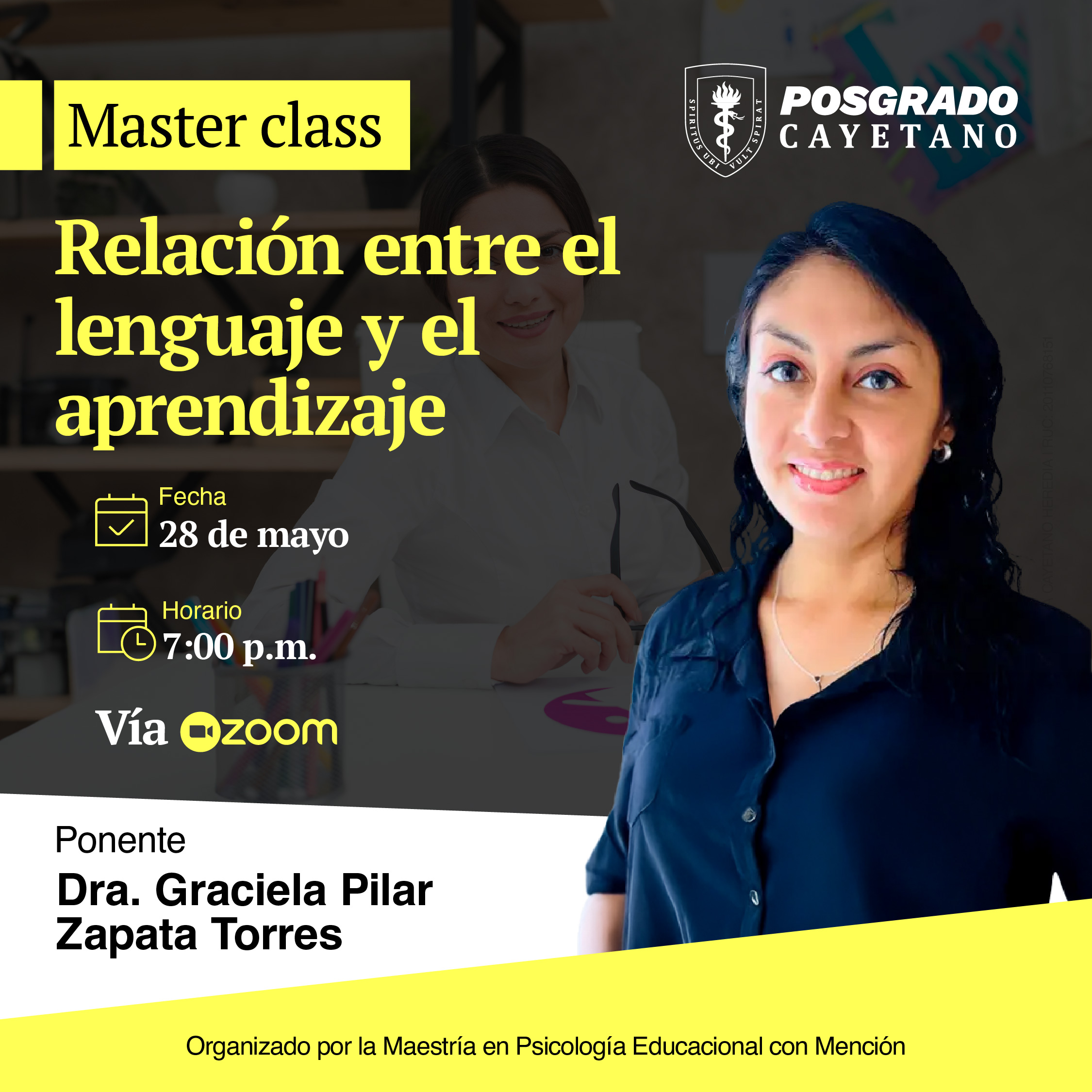 Master Class: Relación entre el lenguaje y el aprendizaje