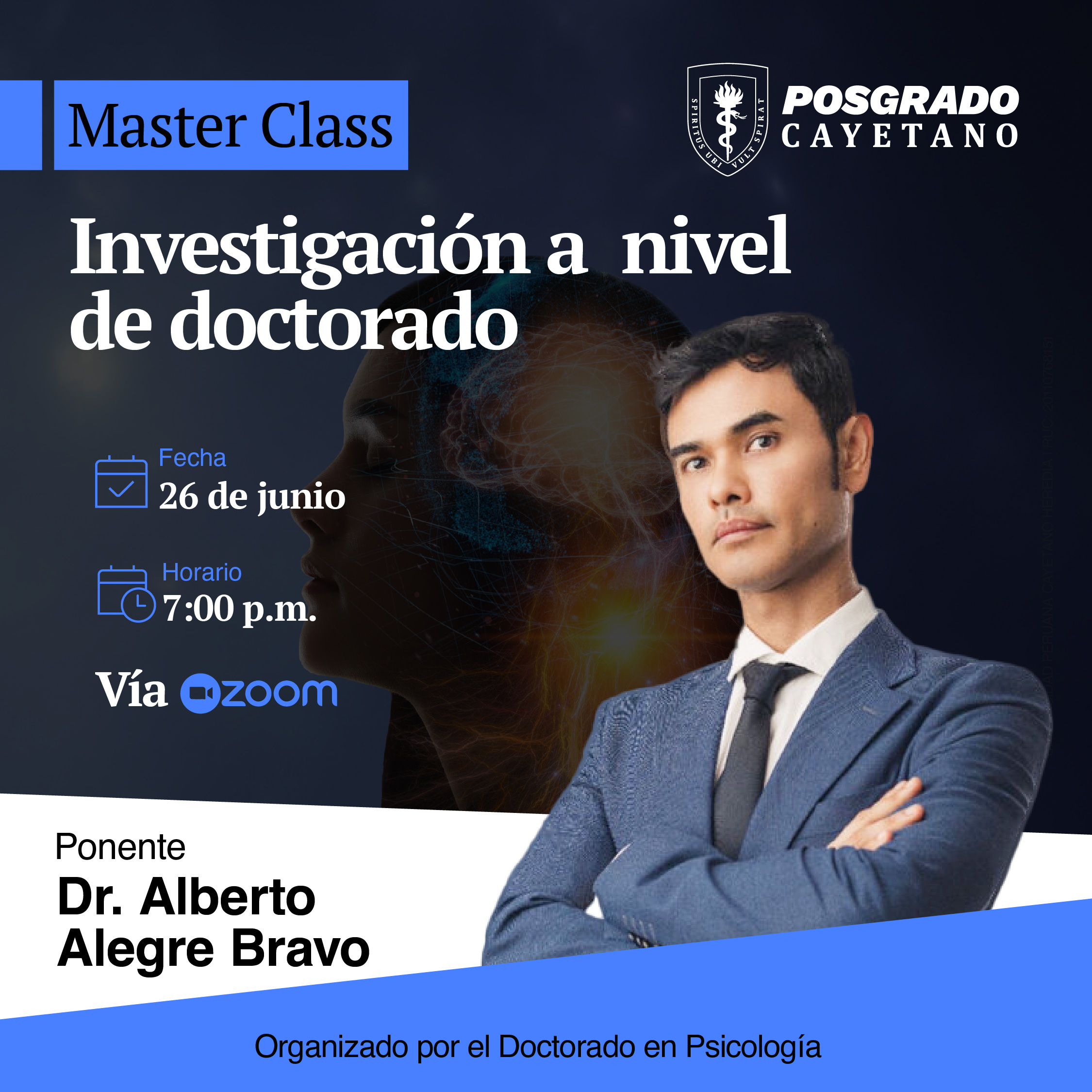 Master Class: Investigación a nivel de doctorado