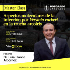 Aspectos moleculares de la infección por Yersinia ruckeri en la trucha arcoíris