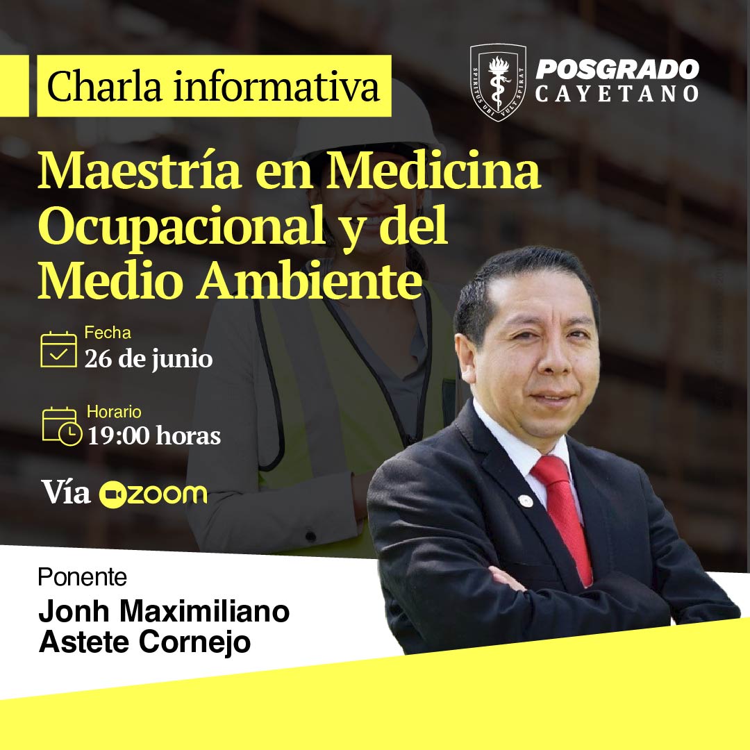Maestría en Medicina Ocupacional y del Medio Ambiente