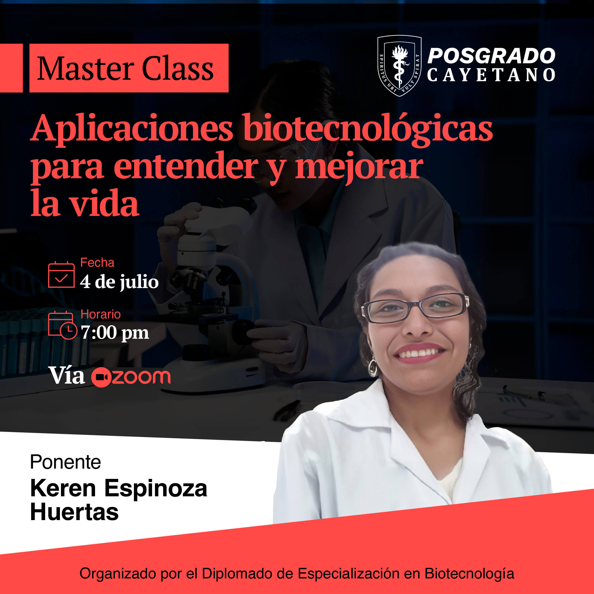 Aplicaciones biotecnológicas para entender y mejorar la vida