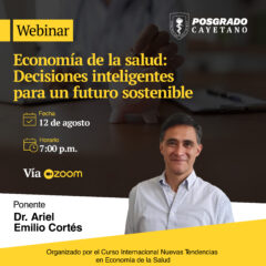 Webinar – Economía de la salud: decisiones inteligentes para un futuro sostenible