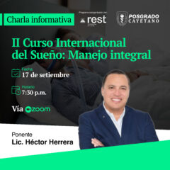 Charla informativa II Curso Internacional del Sueño