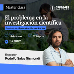 Master Class – El problema en la investigación científica