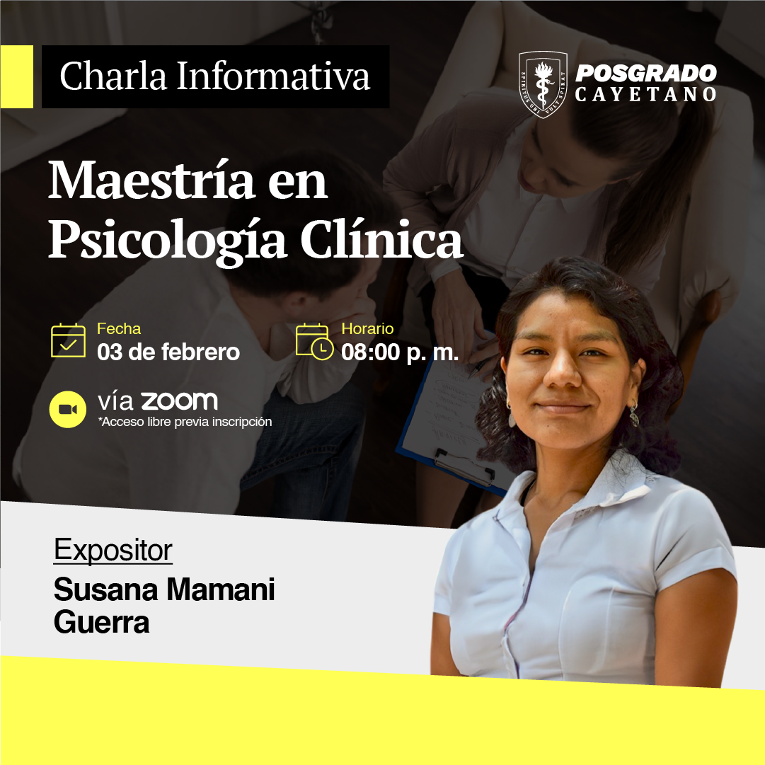MAESTRÍA PSICOLOGÍA CLÍNICA - POST