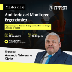 Master Class – Auditoría del Monitoreo Ergonómico
