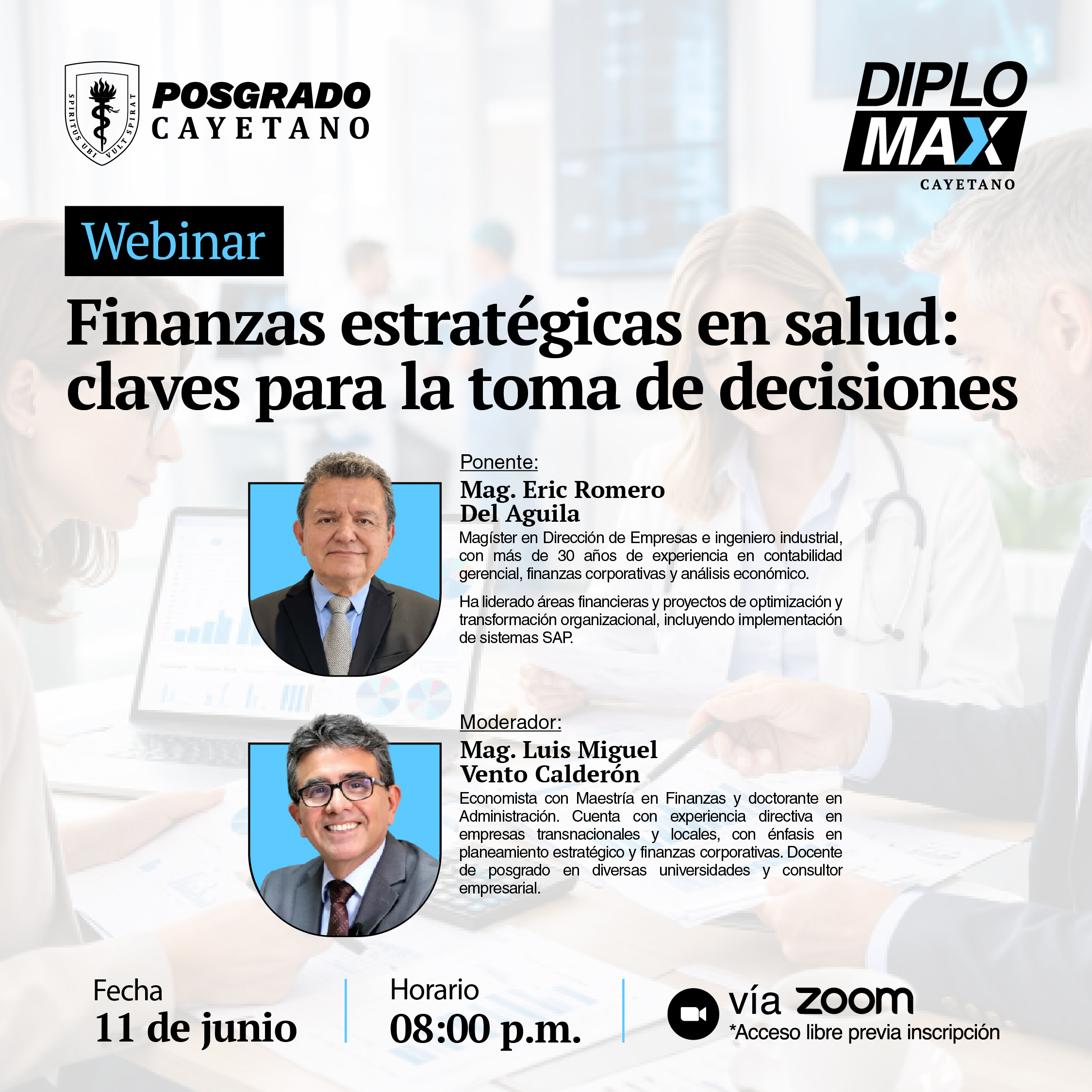 Webinar – Finanzas Estratégicas en Salud: claves para la toma de decisiones
