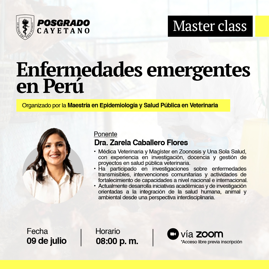 Masterclass – Enfermedades Emergentes en Perú