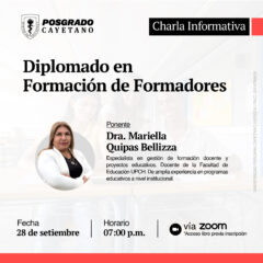 Charla Informativa – Diplomado en Formación de Formadores